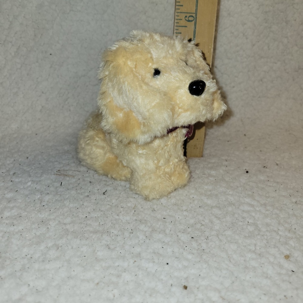 American Girl Doll Pet Dog HONEY Golden Retriever 5.5" Plush Animal‎ 2012